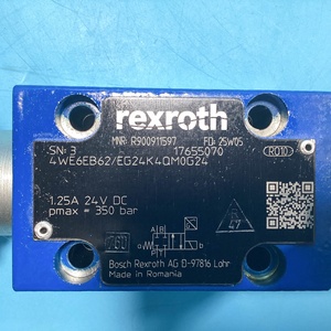Vanne hydraulique directionnelle 4/2 voies à solénoïde NG6 R900911597 4WE6EB6X/EG24K4QM0G24 pour machine d'injection - Product Image 6