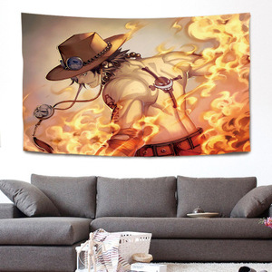 De Casa de impresión Digital japonés una pieza cartel genial <span class=keywords><strong>Luffy</strong></span> sombreros de paja Anime pared tapiz - Product Image 5