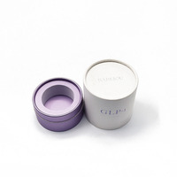 Conception personnalisée Supplément Capsule Bouteille Boîtes d'emballage en papier Pilule Tube de papier Conteneurs vides pour l'emballage et le stockage en verre