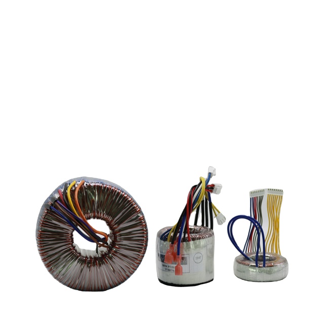High Quality Waterproof WB Core Distribution Transformer Custom Input Voltage Output 12V-14V Toroidal Coil Autotransformer