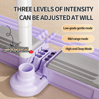 Máquina de esquí plegable de plástico para interiores, multifuncional, tipo split, entrenador de suelo pélvico, adelgazamiento de piernas, fortalecimiento del core