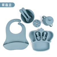 Ensemble de bijoux plaqué or Dubai Pur pour les bébés de deux ans et prix Aliments pour bébés Assiettes et bavoirs divisés en silicone Ensemble de bijoux plaqué or