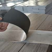 Revêtement de Sol Rigide 100% Vierge en PVC, Carrelage Imperméable Autocollant LVT en Vinyle de Luxe