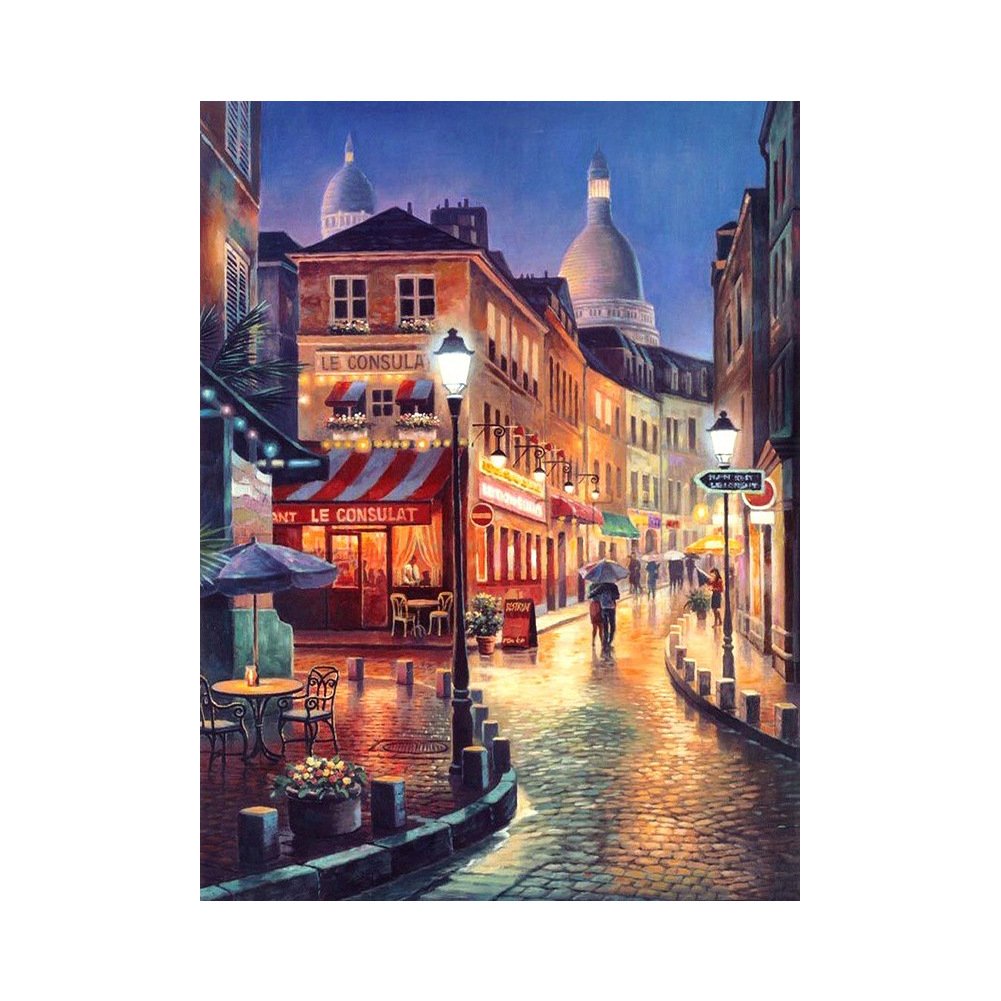 258 rue lampe vue de nuit