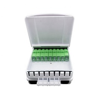 Boîte de sieste extérieure CO-NET Ftth avec répartiteur 1x8 ou 1x9 Box Distribution 9 Core Terminaux de boîte de distribution optique étanches