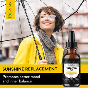 Kangmao vitamina <span class=keywords><strong>D3</strong></span> metadose a goccia liquida 10000 Iu liquido organico vitamina <span class=keywords><strong>D3</strong></span> Spray per adulti e bambini supporto immunitario e salute delle ossa - Product Image 3