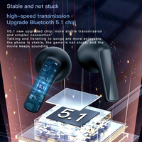 Nouveauté 2022, écouteurs Air1 5.1 Mini TWS ENC, écouteurs sans fil F9 Sport Gaming ANC pour Android IOS Xiaomi Redimi Phone