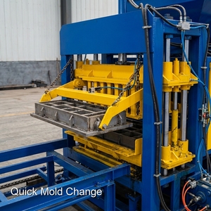 Komplette Produktionslinie QT4-16 Betonblockherstellungsmaschine HF Machinery Vollautomatische Ziegelanlage - Product Image 6