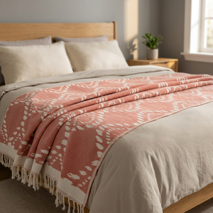 Single Size Jacquard Dobby 100% Cotton Bed Sheet for Adults Luxury Plant Pattern Customized Color MS Brand - Product Image 3