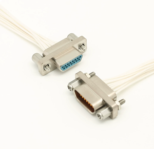 ขั้วต่อไฟฟ้าแบบสี่เหลี่ยม 15 ขา รุ่น J30J-15TJ ปลั๊กตัวผู้ สำหรับงานอุตสาหกรรม แบบติดตั้งบนแผง - Product Image 1