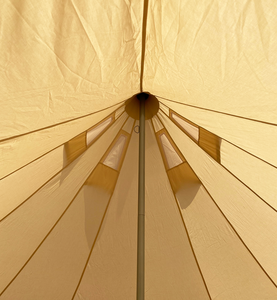 Carpa octogonal de doble capa, resistente al viento y a la lluvia, para acampar al aire libre, refugio espacioso y estable, equipo y accesorios. - Product Image 6