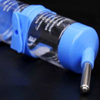 Botella de Agua para Conejos de Plástico Ecológico, Color Personalizado, con Boquilla Automática, para Roedores y Hámsters, Venta al Por Mayor