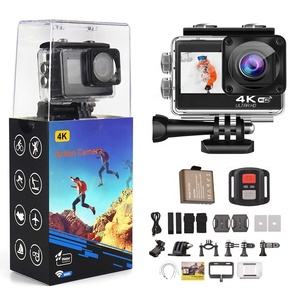 Cámara de acción de pantalla dual de alta definición 4K con 60FPS gran angular 30 metros impermeable WiFi oculto grabación deportes de aventura - Product Image 4