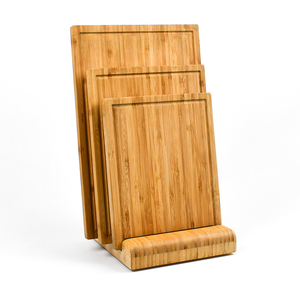 Legend Factory Custom chacuterie carnicero bistec tabla de cortar antideslizante tabla de cortar de bambú para uso doméstico diario - Product Image 2