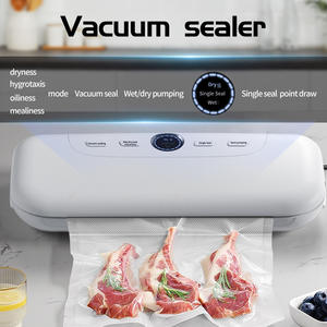 Vacuum Sealer Machine 41x12x18.5cm White Electric Dual Mode Food Preservation <b>Kitchen</b> <b>Appliance</b> - Product Image 1