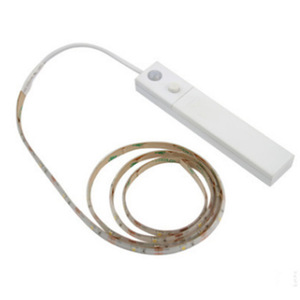 <b>LED</b> <b>Light</b> Strip With Battery Box Multicolored Sensor Activated Night <b>Light</b> <b>For</b> Under <b>Bed</b> Wardrobe Use - Product Image 1