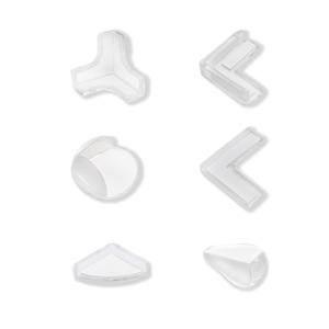 Dujue <b>Silicone</b> Corner Protectors 6pcs Set For Table <b>Window</b> Safety Edging Anti Collision Guards Soft Protective Covers - Product Image 1