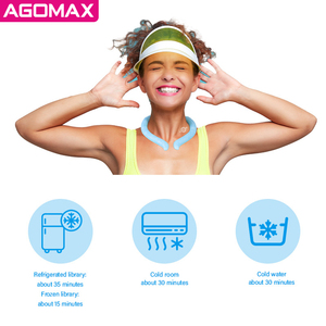 Hot Sale Summer Reusable Sports <b>Neck</b> Cooler Outdoor TPU PCM Wearable <b>Neck</b> Cooling Tube - Product Image 4