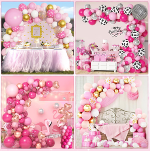 2026 Ballongirlanden-Set Latexballons Bogen mit Butterfolienballons für Hochzeit Babyparty Geburtstag Party Hintergrund Dropshipping - Product Image 4