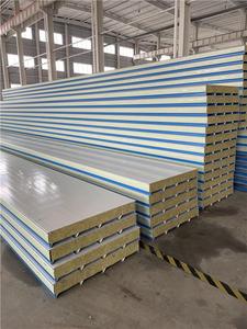 Pu Polyurethane bọt Pur/EPS/PIR/PUF phòng lạnh lưu trữ kho cách nhiệt EPS Tấm bánh sandwich/bảng - Product Image 4