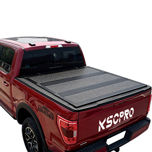 KSCPRO HL Series Hard Tri-Fold Low Profile Truck Bed Pickup Tonneau Cover pour NISSAN 2022-2025 <span class=keywords><strong>FRONTIER</strong></span> 5 'BED - Product Image 1