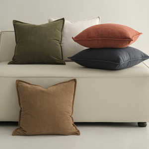 Hiện đại nóng bán nhung gối đệm bao gồm hiện đại sang trọng sọc Jacquard gối trường hợp sofa nhà dệt thiết kế nội thất - Product Image 6