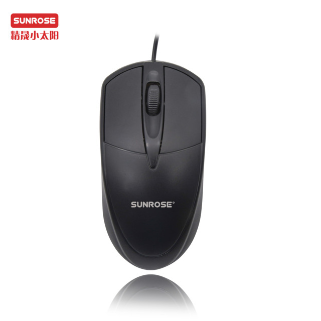 Wired Laptop Matte Business Mini Mouse 005 USB Optical with RGB Backlit 1000 DPI 3D Tracking for Computer Accessories