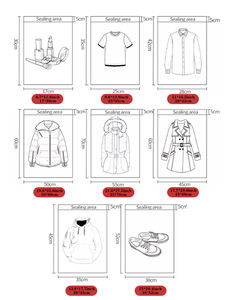 Sacs de Courrier en Plastique Personnalisés Rouges, Imprimés sur Mesure, Recyclés, Imperméables - Product Image 4