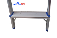 Échelle combinée pliante en aluminium de 3,8 m, modèle domestique, 6 marches, certifiée EN131, portable, de haute qualité, pour grenier