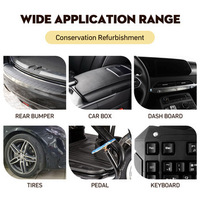 Nettoyant pour revêtement plastique automobile Revêtement cristal liquide Revêtement cristal agent nano plastique de qualité professionnelle pour
