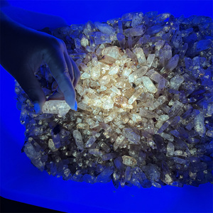 Wholesale Natural Healing Stones Crystal Crafts <strong>Quartz</strong> with Oil Inclusions Petroleum-bearing <strong>Quartz</strong> for Home Decoration - Product Image 1