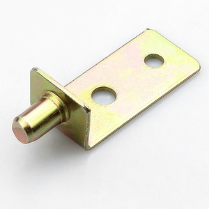 Charnière d'angle rotative à sept caractères pour meuble à chaussures, axe en fer supérieur et inférieur, jaune, design moderne et simple, durable et facile à installer - Product Image 3