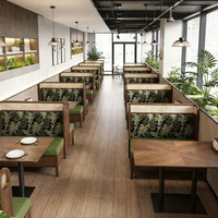 Meubles de restaurant, ensembles de tables et chaises, sièges en cuir massif, chaises en bois modernes, table pour hôtel, café, restaurant commercial