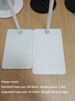 Support de téléphone universel paresseux Base en métal réglable Support de sol pour tablette pour iPad Pro iPhone Samsung Tab Kindle