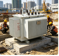Transformateur immergé dans l'huile à trois bobinages Rainbow S13 315 kVA 10 kV/0,4 kV triphasé 50 Hz entièrement étanche