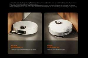 Pour aspirateur robot Xiaomi 5 Pro, nettoyage des sols, balayage, aspirateur intelligent avec contrôle via l'application Mi Home - Product Image 3