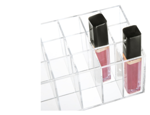 Hộp Đựng Son Môi, Hộp Lưu Trữ Lipgloss Nắp 17 Không Gian Với Hộp Đựng Đồ Trang Điểm Trong Suốt Và Chống Bụi - Product Image 2