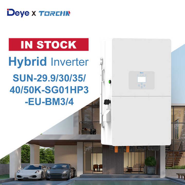 Deye 3 Phase Hybrid Inverter 30-50KW SUN-50K-SG01HP3-EU-BM3 High ...