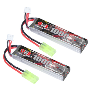 GNB GAONENG 1000MAH 2S 7.4V 30C 60C RC LiPo Batterij AirSoft Mini Tamiya Connector Nieuw uitgebracht Ondersteuning OEM Rebrand - Product Image 6