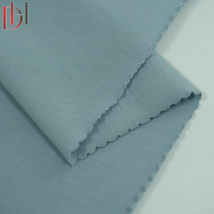 47.5% lycell 47.5% Cotton 5% Spandex dệt kim Tricot thể thao vải cho Activewear váy <span class=keywords><strong>poplin</strong></span> shirting OEM nhà máy với Wicking - Product Image 4