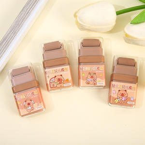 Neue 2 In1 Capybara Radiergummi Cartoon Roller Bunte Rechteck Radiergummi Gummi Studenten Schreibwaren Schule Büro Korrektur zubehör - Product Image 4