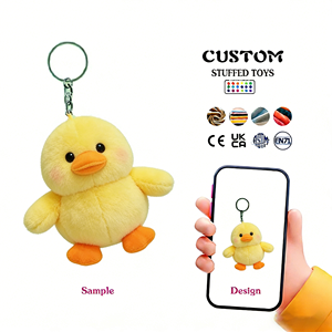 Vendita Diretta dalla Fabbrica, Portachiavi Personalizzati a Forma di Maialino Rosa in Peluche, Servizi OEM/ODM, Portachiavi in Peluche Personalizzati - Product Image 4