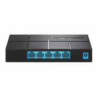 Mercury 25G 5-Port & 8-Port Gigabit Network Switch dengan Port Optik 10G/100G SFP Model Server Terkelola MCS1105M