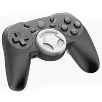 Manette de jeu sans fil à double vibration avec contrôleur au volant pour Play station 4 pour PS4/PC/Android Manette de jeu sans fil