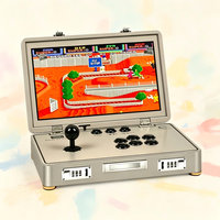 Mini console de jeux d'arcade pliable et portable pour la maison, machine de jeux de combat multi-modes