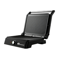 Anbolife – Gril de contact amovible de qualité supérieure à prix compétitif, Plaque de cuisson, Grille-pain électrique, Machine à sandwich – Vente en gros