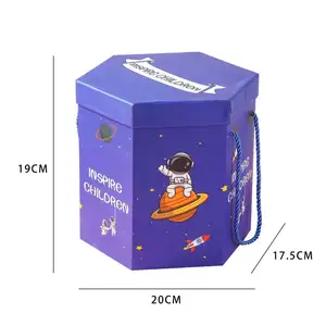 Bomeijia Zeshoekige Set Professionele Hete Verkoop Niet-Giftige Kids Case 93Pcs Kids Tekening Set Hoge Kwaliteit Briefpapier Set