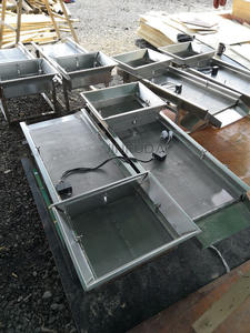 Machine à tamis en acier doux pour l'industrie du sol Machine à trier les particules de pierre de sable Rectangle Vibro - Product Image 4