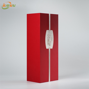 Boîte cadeau rigide de luxe personnalisée avec fermeture magnétique pour vin, <span class=keywords><strong>champagne</strong></span>, bouteille unique, emballage en carton avec logo - Product Image 4