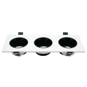 चौकोर राउंड गु10 स्थिरता आवास, एमआर16 का नेतृत्व मॉड्यूल इनडोर स्पॉट लाइट फिटिंग, 5.3 डाउनलाइट हाउसिंग - Product Image 4